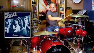 Message in a Bottle  The Police  Drum Cover By Domenic Nardone [upl. by Martinez82]