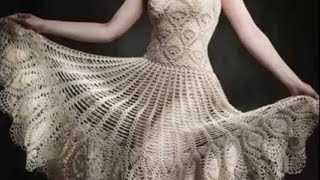 COMO HACER VESTIDOS A CROCHET [upl. by Mcnamara]