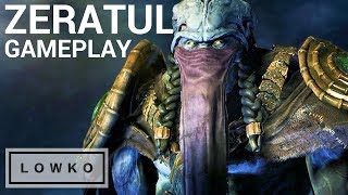 StarCraft 2 Coop ZERATUL GAMEPLAY New Commander [upl. by Ratha]