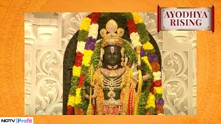 First Video Of Ram Lalla Idol At Ayodhya Ram Mandir  Ayodhya Ram Mandir Video [upl. by Orren]