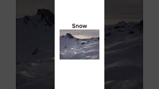 Word of the day  Snow englishlearning englishstudent englishforkids [upl. by Reisch]