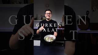 GurkenSalat in 2 Minuten  Einfach und schnell mit nur 5 Zutaten 🥒 GurkenSalat einfacherezepte [upl. by Anivla638]