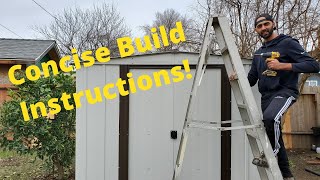 Step by Step Instructions into Building Your First Shed [upl. by Panter129]