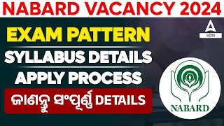 NABARD Vacancy 2024  NABARD Office Attendant Exam Pattern Syllabus Apply Process  Full Details [upl. by Ming]