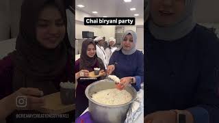 Aapko Khana Hai Chai Biryani 🤪❤️ hkrshorts hkrbakingacademy [upl. by Arak]