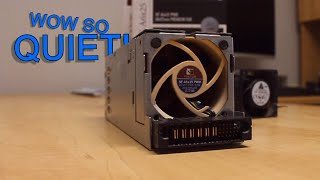 How to Build a Plex Server 2021 Part 2 Power Supply Fan Replacement [upl. by Esirahc]