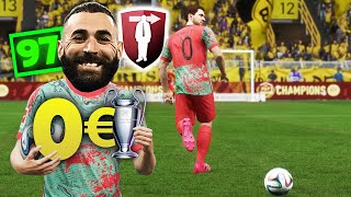 MIT 0€ ZUM CLTITEL 🚀🏆 NUR FREIE SPIELER und jedes LAND NUR 1x 🍀⚠️ FIFA 23 Karriere Challenge [upl. by Eirtemed]