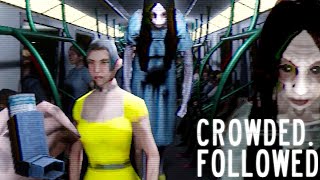 CROWDED FOLLOWED  An Asthmatic Beggar is Chased Through Crowds in this intense Horror Game [upl. by Yednil]