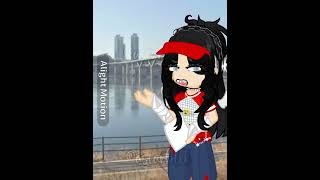 A cat walks over the frozen Han river 😱  capcut alightmotion countryhumans [upl. by Lilak520]