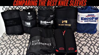 The BEST Knee Sleeves In Powerlifting  Updated Knee Sleeves Review amp Comparison [upl. by Samale]