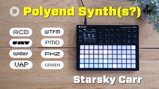 Polyend Synth  8 Synths in 1 Box  review and demo [upl. by Ahsekyw]