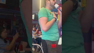 This Waiter Randomly Started Singing at a Restaurant [upl. by Tatianna]