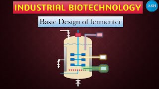 Design of Fermenter  Industrial Biotechnology [upl. by Quita473]