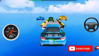 Ramp Car Racing Gadi Wali Game  Android Gameplaygames gaming [upl. by Norrat520]