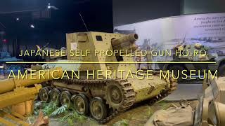 The Type 4 HoRo Japanese selfpropelled gun [upl. by Ahsiemac]