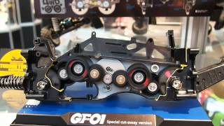 tamiyablogcom  Tamiya GF01 4WD Toyota Land Cruiser 40 Pick Up  Part 4 at Nuremberg Toy Fair 2014 [upl. by Mauchi230]