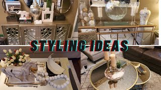 House To Home Styling Ideas● Credenza Bookcase CoffeeTable Decorate With Me [upl. by Mia]