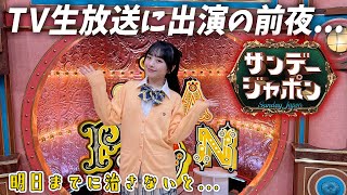 ㊗️サンジャポ出演！の生放送前日の夜なのに調子が・・・ [upl. by Nayb]