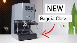 Gaggia Classic EVO Pro Review  Upgrade [upl. by Milan540]