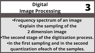 Digitization in Digital Image Processing in Hindi Urdu LECTURE 03 [upl. by Ahsian]