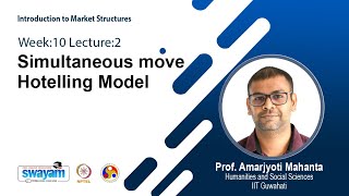 Lec 36 Simultaneous move Hotelling Model [upl. by Rivers]