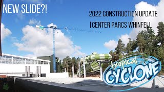 NEW Tropical Cyclone Slide At Whinfell Forest For Spring 2023 2022 Construction Update Vlog [upl. by Rillis]