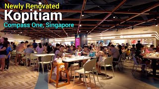 Newly Renovated Kopitiam at Compass One Sengkang Singapore [upl. by Lytle]