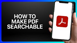 How To Make A Pdf Searchable In Adobe Acrobat Reader Tutorial [upl. by Trant908]