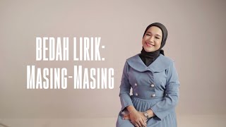 SIRI EZ 15 Bedah Lirik MasingMasing [upl. by Lorna]