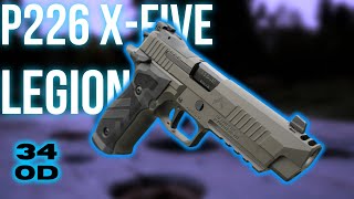 THIS GUN CHEATS FOR YOU  THE NEW Sig Sauer P226 X Five Legion [upl. by Lizette]