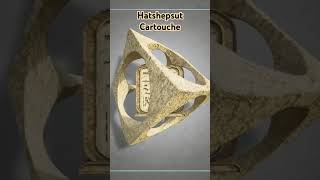 Ancient Egypt 3D  Cartouche Hatshepsut ancientegypt hieroglyphics pharaoh [upl. by Enilreug370]