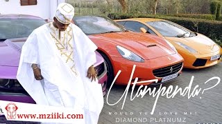 Diamond Platnumz  Utanipenda Lyric with English Translation Video [upl. by Ehtylb]