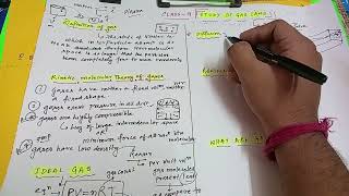 CHEMISTRY CLASS 9 ICSE GAS LAWS LECTURE 1  BASICS [upl. by Atalanti]