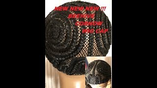 NEW 4 SIDED BEEHIVE CORNROW CAP FOR CROCHET BRAIDS SENSATIONNEL [upl. by Mullac]