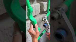 PPR water pipe welding skills plumbing plumbingservices plumbingplumbingsupplies ppr [upl. by Hastie225]