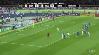 Penal de Zidane vs Italia 2006 [upl. by Gausman]