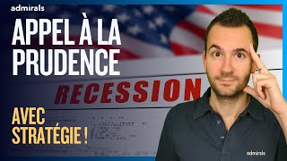 RÉCESSION aux US pour 2024  Le prochain Krach boursier ❓ [upl. by Ivie]