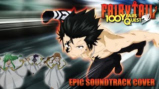 GREY VS EVERGREEN FREED amp BICKSLOW  Fairy Tail 100 Years Quest Soundtrack Cover  Episode 10 [upl. by Selhorst711]