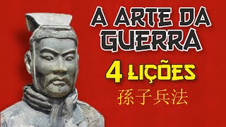 A Arte da Guerra  4 lições  Filosofia Oriental  Não seja medíocre [upl. by Ecnerol]