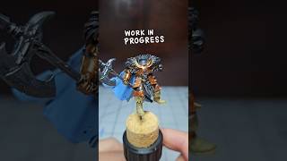 Got a bunch of metallics on half way done warhammer ageofsigmar wip [upl. by Brigitte]