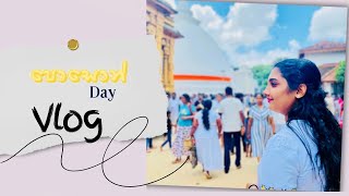 Poson Poya Day Vlog  1 st Vlog  Rashus Dairy [upl. by Juta931]