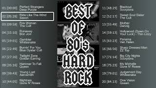 Best of 80s HARD ROCK Playlist [upl. by Whitehouse125]