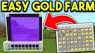 MINECRAFT GOLD FARM  MINECRAFT FULLY AUTOMATIC GOLD FORM  MINECRAFT MY LIFE [upl. by Smart]