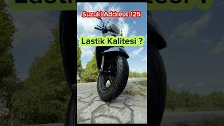 Suzuki Address125 Lastik Kalitesi [upl. by Clarkin]