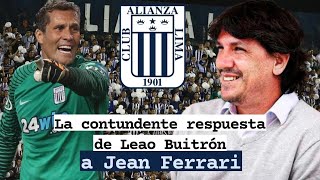 🔥 La contundente respuesta de Leao Butrón a Jean Ferrari 🔥 [upl. by Gnort]