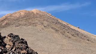 VOLCANO LOUNGE The Upper Cone of Teide with minor fumarole activity Tenerife Canary Islands [upl. by Ines246]