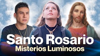 Santo Rosario Misterios Luminosos Jueves Sandra Parra [upl. by Yerdna]