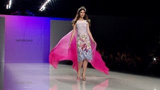 Matilde Cano  Barcelona Bridal Fashion Week 2017  Exclusive [upl. by Barkley297]