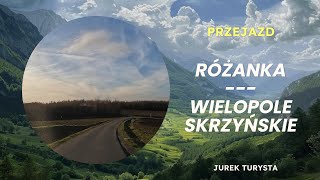 Przejazd  Różanka  Wielopole Skrzyńskie  Okiem Kierowcy [upl. by Lody]