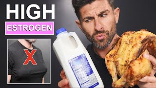 7 High Estrogen Foods MEN SHOULD NEVER EAT [upl. by Naeruat]